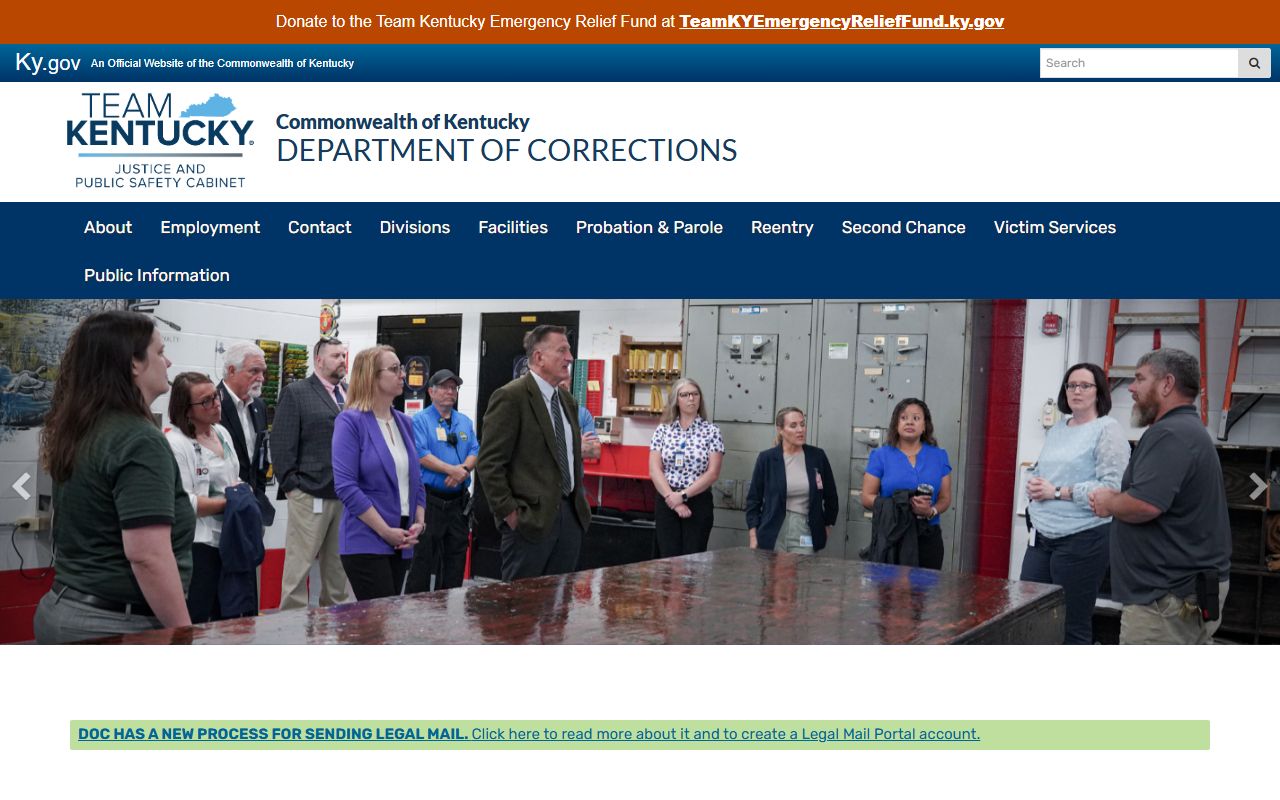 Christian County arrest records Kentucky corrections charge lookup source