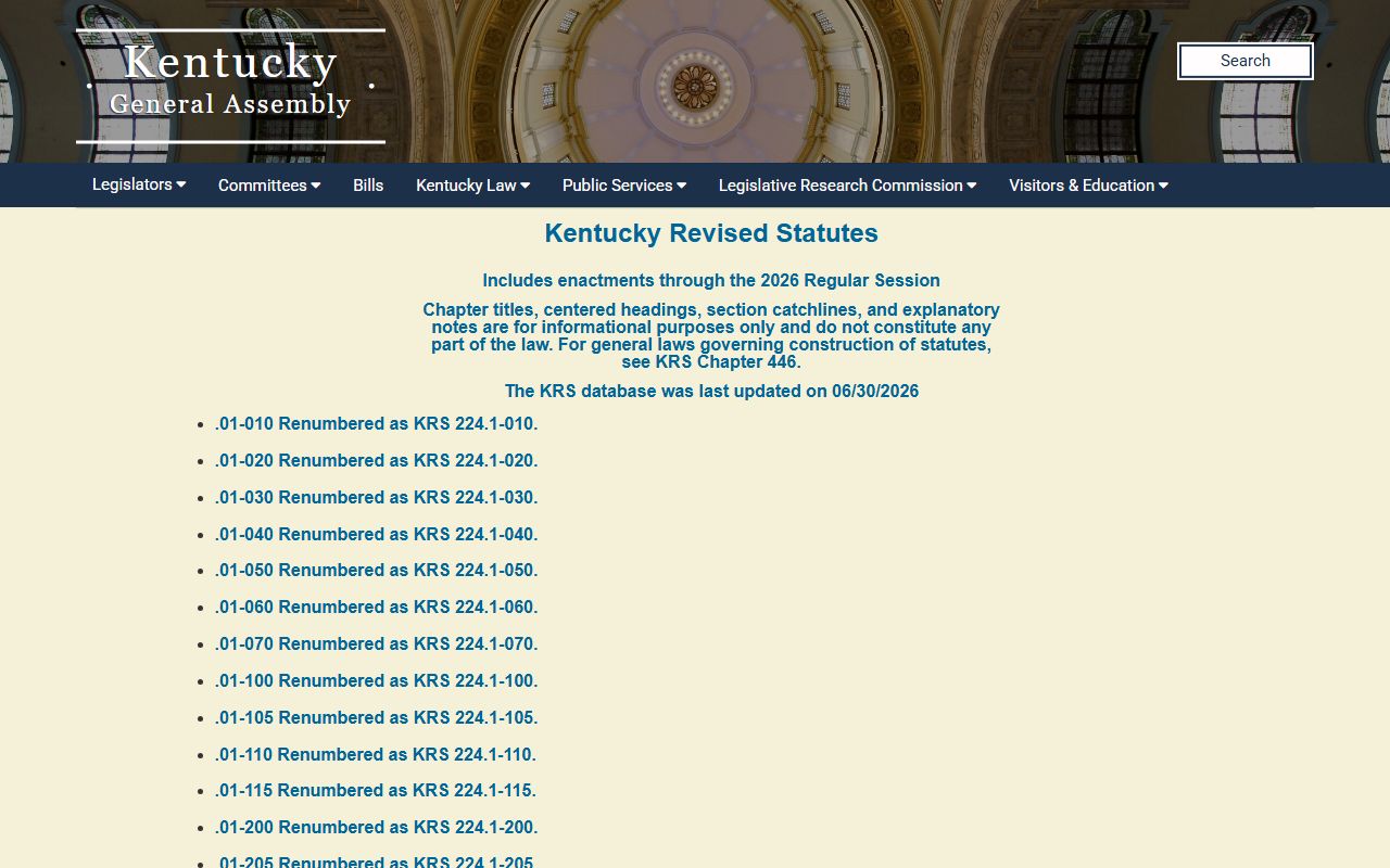 Christian County court records Kentucky public records law index