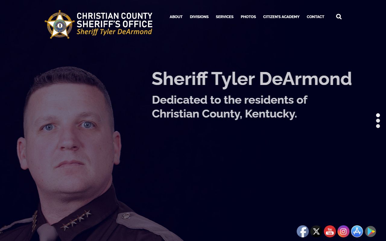 Christian County warrant search Sheriff Most Wanted source